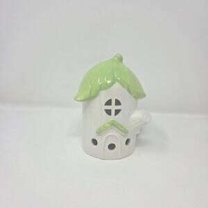 Green Ceramic Lit House